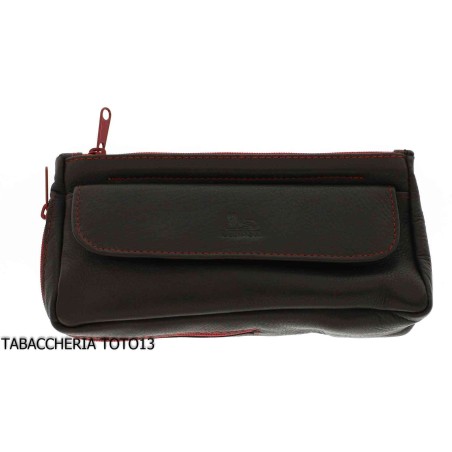 Tobacco bag and 1 colored tassel colored zip - Accessories for tobacco pipes