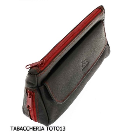 Tobacco bag and 1 colored tassel colored zip - Accessories for tobacco pipes