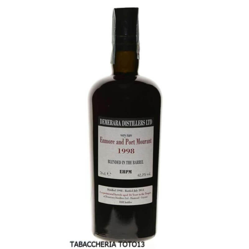 Demerara Distillers Very Rare Enmore And Port Mourant 1998 Vol. 62,2% Cl. 70 - Demerara Distillers