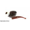 Peterson Of Doublin Pipe - Peterson Ashford Army Rhodesian 998 dunkles Briar Wurzelrohr in Silber