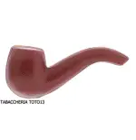 Pipa de tabaco curvado en espuma de mar doblada de billar - Pipas de Tabaco