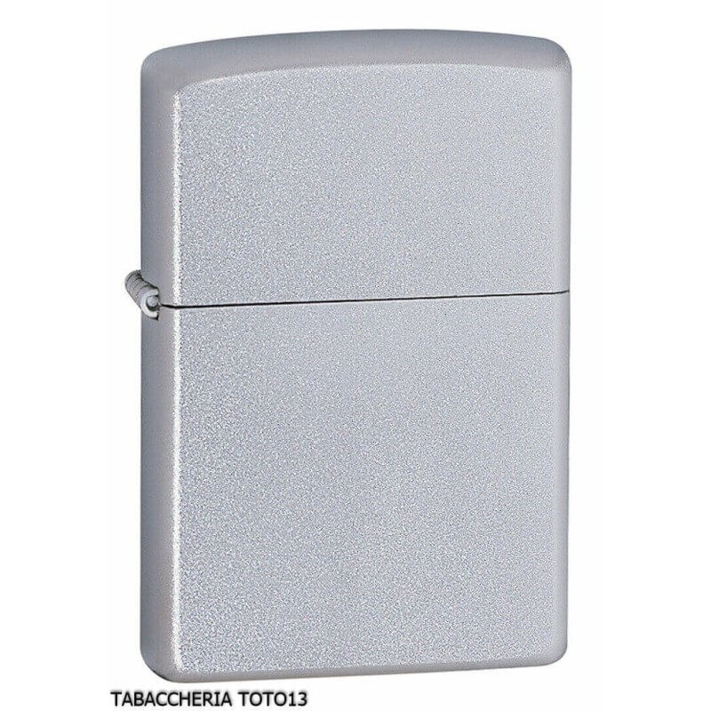 Zippo lighter petrol shiny satin chrome finish - Zippo