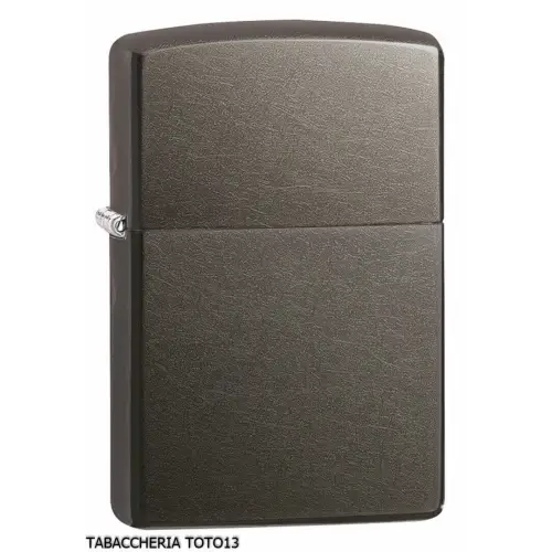 Zippo lighter gray dusk finish petrol - Lighters - Brass