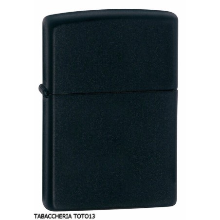 Zippo petrol lighter matte black finish - Lighters - Brass