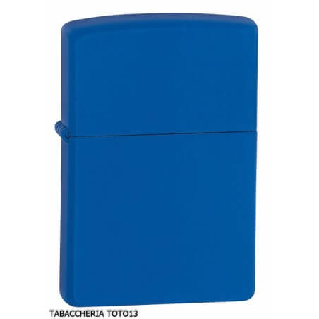 Zippo petrol lighter matte blue finish- ROYAL BLU MATTE - Zippo