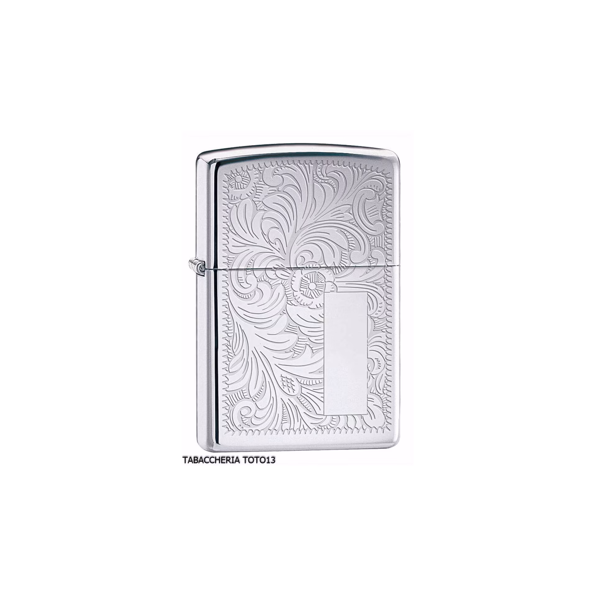 Encendedor Zippo con acabado cromado veneciano - Alumbradores