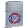 Zippo con el logotipo de corona en cromo antiguo Zippo Encendedores Zippo