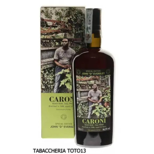 Caroni Employees John “D” Eversley 1996 Vol.66,5% Cl.70 - Distillati