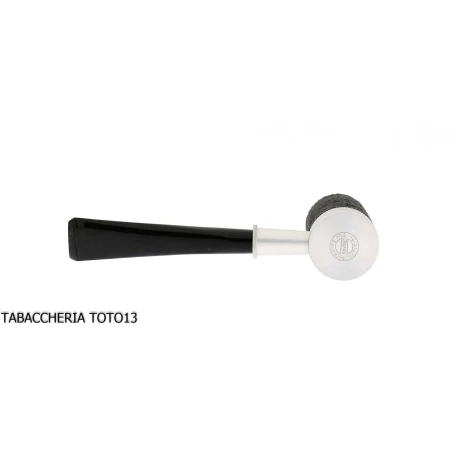 Tsuge Pipe - Tsuge Roulette piccola in radica nera sabbiata reverse calabash concept