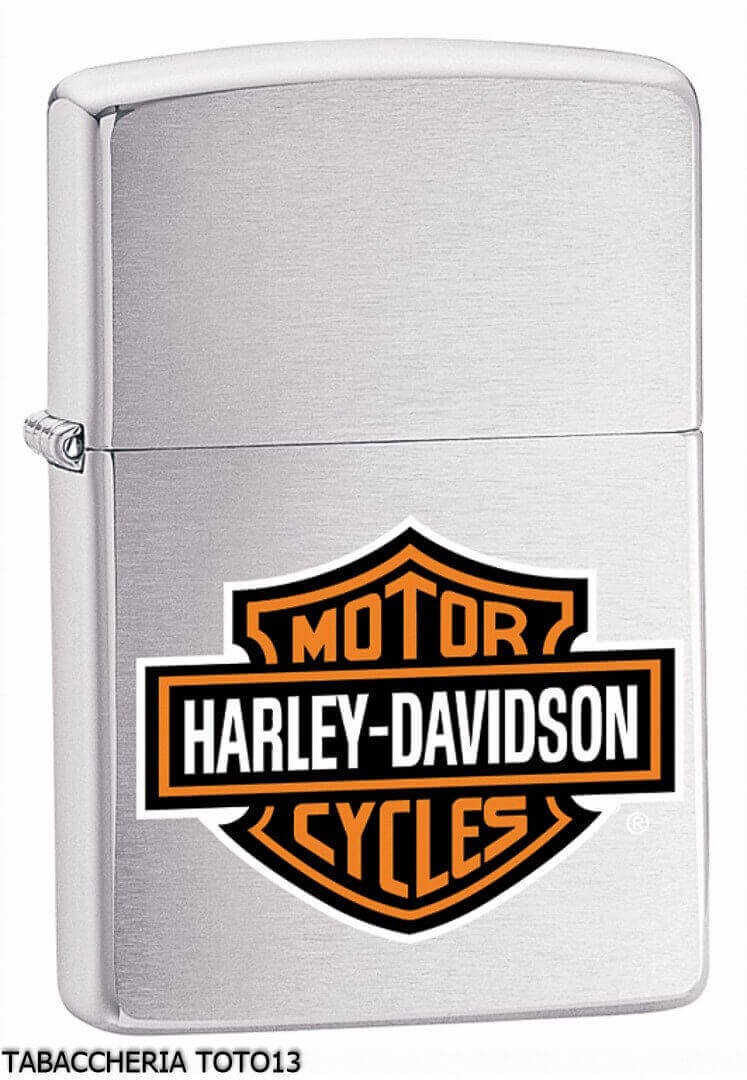 Zippo Harley Davidson Bar & Shield Colorful Lighter Windproof Petrol