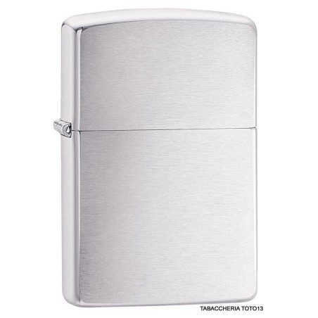 Zippo normales Bürstenchrom winddichtes Benzinfeuerzeug - Feuerzeuge