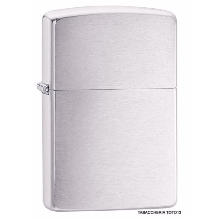 Zippo regular brush chrome windproof gasoline lighter - Lighters - Brass