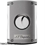 S.t. Dupont - Dupont cigar cutter polished chrome and grid engravings