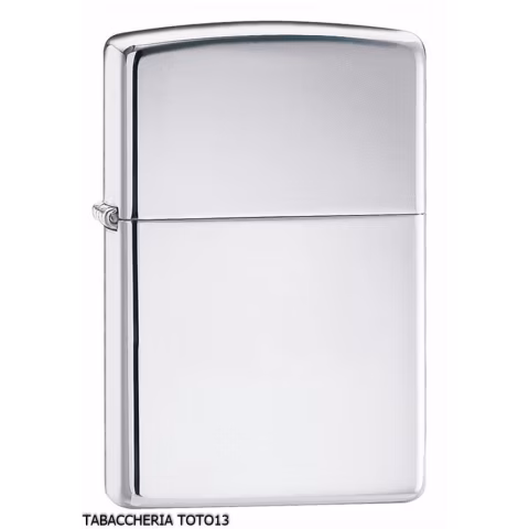 Zippo pulido regular de cromo mod. 250-Encendedores Zippo