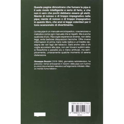 Libro "mi pipa" por Giuseppe Bozzini - Accesorios para pipas de tabaco