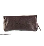 Brebbia sac décoration selle tabac port cuir noir et le tuyau 1 place avec fermeture à bouton - Accessoires pour pipes