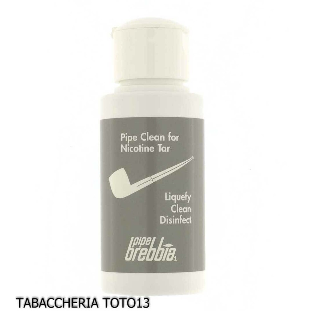 Brebbia Reinigungsflüssigkeit für Teer und Rückstände, mit Minzaroma, 50 ml - Lösungsmittel und Reinigung - Brebbia Pipe