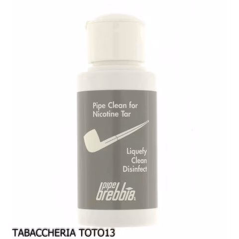 Brebbia Reinigungsflüssigkeit für Teer und Rückstände, mit Minzaroma, 50 ml - Lösungsmittel und Reinigung - Brebbia Pipe