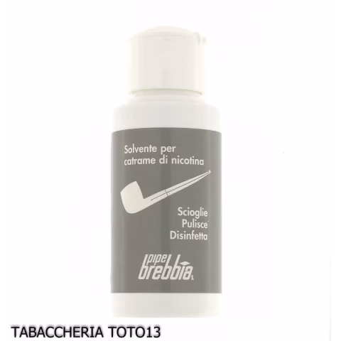 Brebbia Reinigungsflüssigkeit für Teer und Rückstände, mit Minzaroma, 50 ml - Lösungsmittel und Reinigung - Brebbia Pipe