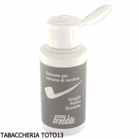 Brebbia Reinigungsflüssigkeit für Teer und Rückstände, mit Minzaroma, 50 ml - Lösungsmittel und Reinigung - Brebbia Pipe