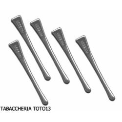 5 Brebbia tampers for tobacco in the shape of a die-cast metal nail