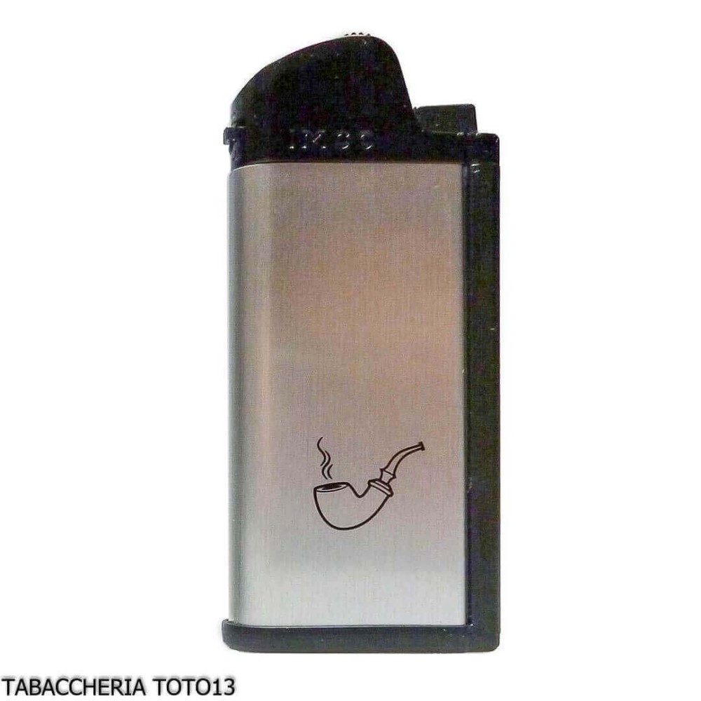 Briquet à pipe Imco avec outils, argenté - Briquets - Métal