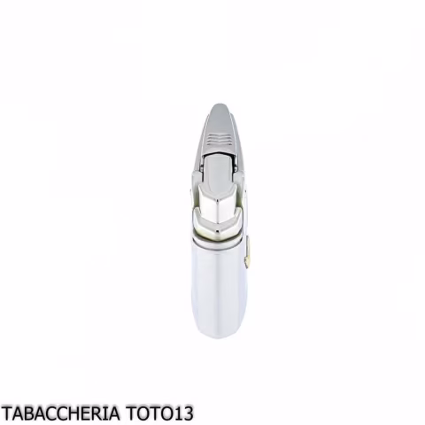 Briquet Ronson Premier Varaflame V doré sur chrome poli et rayures - Briquets - Laiton