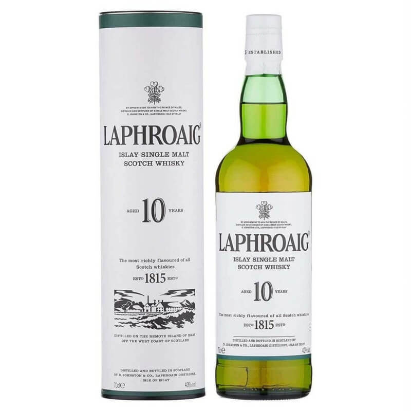 Laphroaig 10 y.o. Vol.40% Cl.70 Laphroaig Distillery Whisky