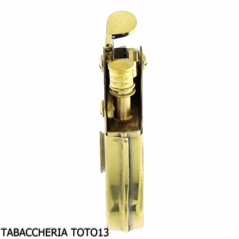 Ronson Banjo petrol lighter with satin brass finish - Lighters - Brass