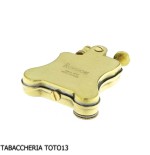 Ronson Banjo petrol lighter with satin brass finish - Lighters - Brass