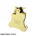Ronson Banjo petrol lighter with satin brass finish - Lighters - Brass