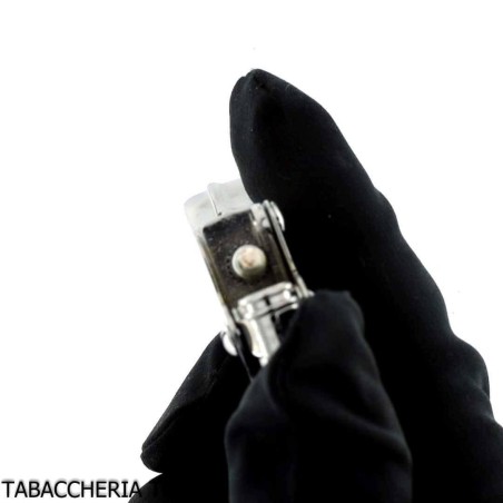 Ronson Banjo encendedor de gasolina con acabado de cromo satinado - Alumbradores