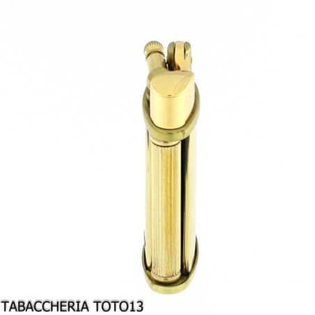 Ronson Lighter - Ronson Vestige gas lighter with polished brass finish