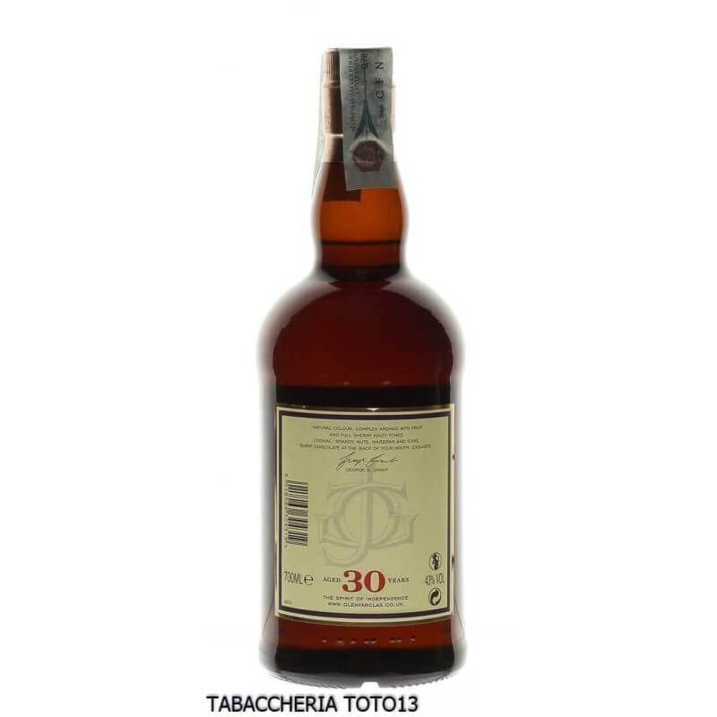 Glenfarclas 30 Y.o. single malt whisky Vol.43% Cl.70 - Glenfarclas Distillery