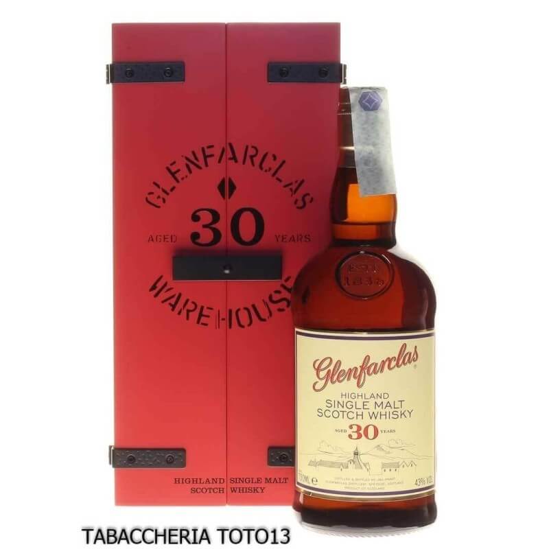 Glenfarclas 30 Y.o. single malt whisky Vol.43% Cl.70 - Glenfarclas Distillery