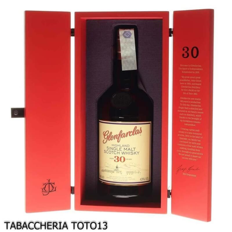 Glenfarclas 30 Y.o. single malt whisky Vol.43% Cl.70 - Glenfarclas Distillery