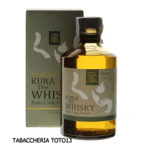 Kura the Japanese Whisky rum cask Finish Vol.40% Cl.70 - Destilliert