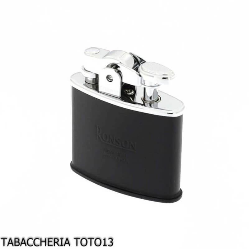 Ronson Nostalgia accendino a benzina finitura nero - Ronson Lighter