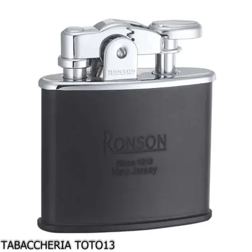 Finition noire de briquet à essence Ronson Nostalgia - Briquets - Laiton