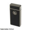 Tycoon Lighters - Tycoon lighter with 2 crossed electric arcs, black lacquer finish