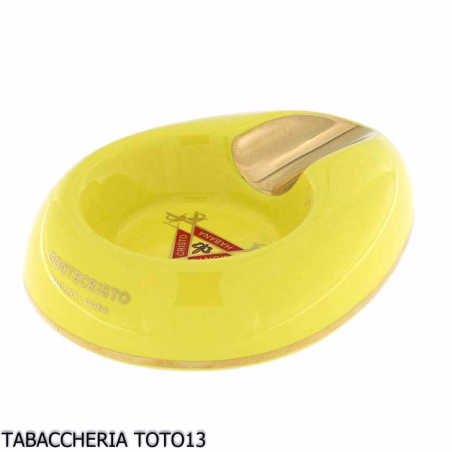 Montecristo Amarillo Ashtray for 1 cigar - Accessories Cigar