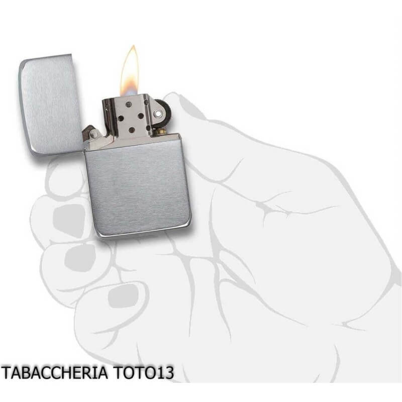 Zippo vintage replica 1941 brushed chrome - Zippo