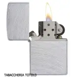 Zippo arco regular de cromo cepillado gasolina encendedor a prueba de viento - Alumbradores