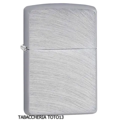 Zippo arco regular de cromo cepillado gasolina encendedor a prueba de viento - Alumbradores