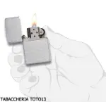 Zippo arco regular de cromo cepillado gasolina encendedor a prueba de viento - Alumbradores