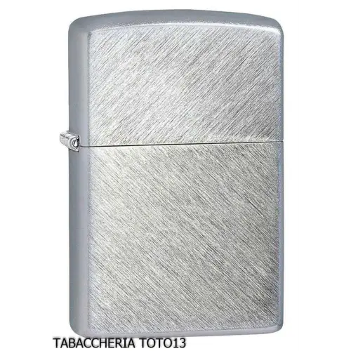 Zippo regular herringbone diagonal brushed chrome - Lighters