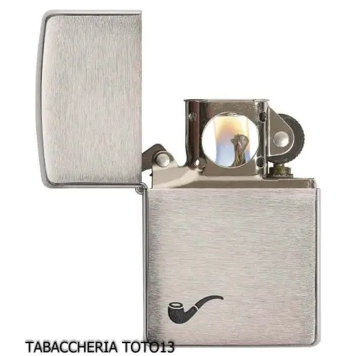 Zippo para tubo, acabado cromo satinado. - Alumbradores
