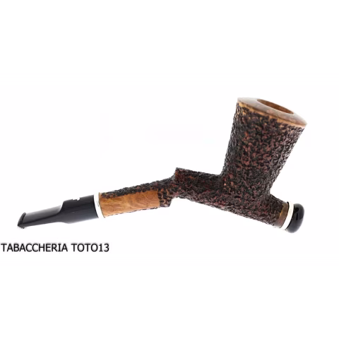 Ser Jacopo Insanus N.6 Pipa en forma de Woodstock con antorcha rota - Pipas de Tabaco