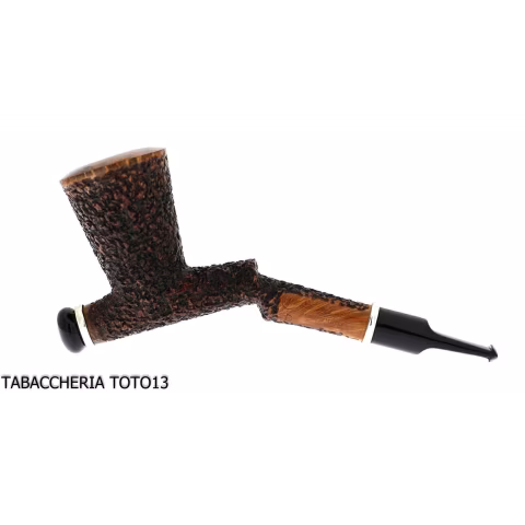 Ser Jacopo Insanus N.6 Pipa en forma de Woodstock con antorcha rota - Pipas de Tabaco