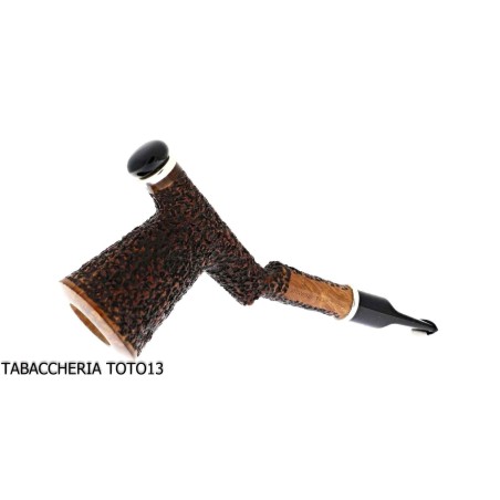 Ser Jacopo Insanus N.6 Tabakpfeife Woodstockform mit defekter Fackel - Tabakpfeifen
